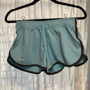 Light blue athletic shorts